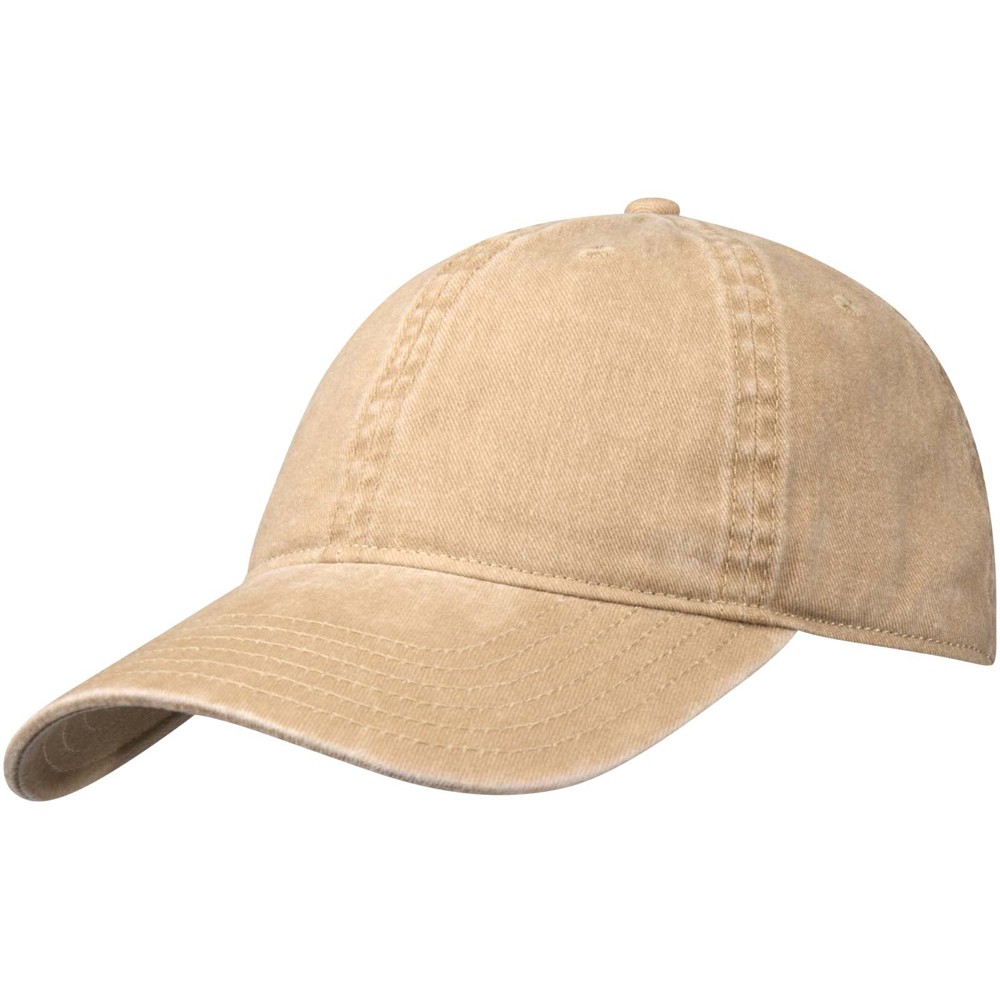 Grafton 6 panel 270 g/m² washed cap - Oatmeal