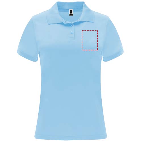 Monzha 150 g/m² short sleeve women's sports polo