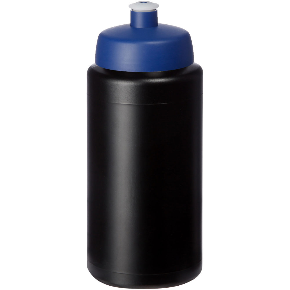 Baseline® Plus grip 500 ml sports lid sport bottle - Black, Blue