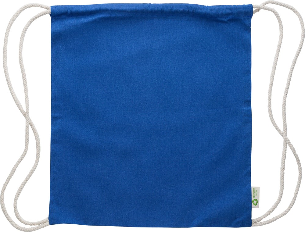 Drawstring bag Joy | Cotton | 120 g/mÂ² - blue