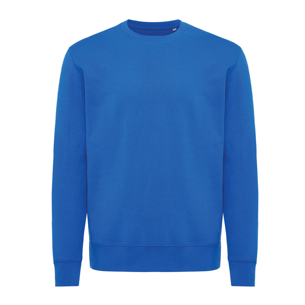 IQONIQ Etosha lightweight recycled cotton crew neck - royal blue (± PMS 19-4050 TCX)