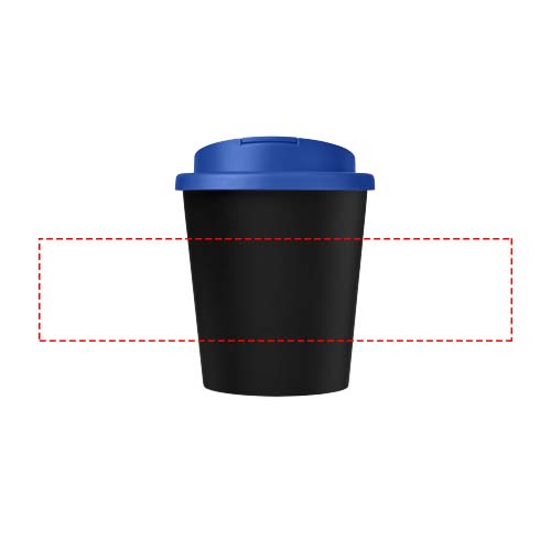 Americano® Espresso Eco 250 ml recycled tumbler with spill-proof lid 