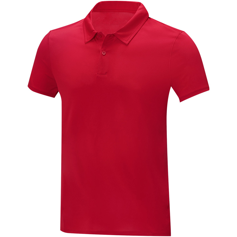 Deimos 105 g/m2 short sleeve men's cool fit polo - Red