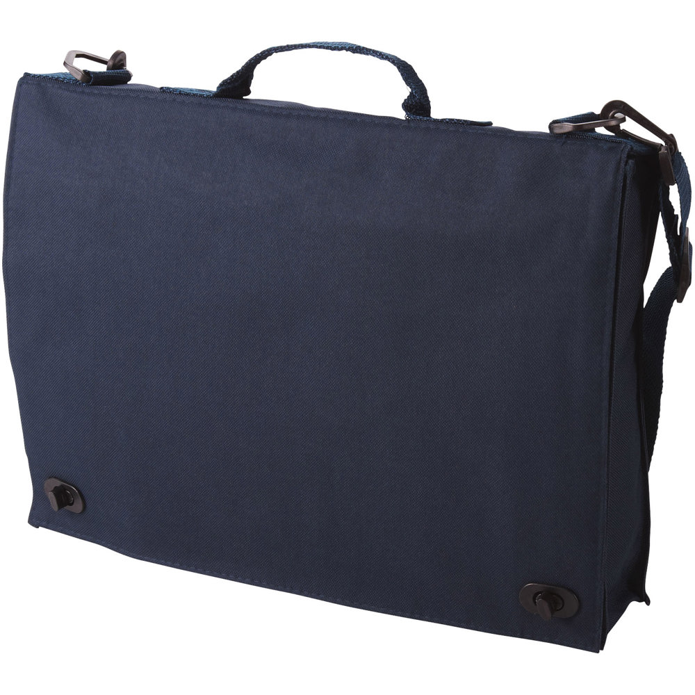 Santa Fe 2-buckle closure conference bag 6L - Navy