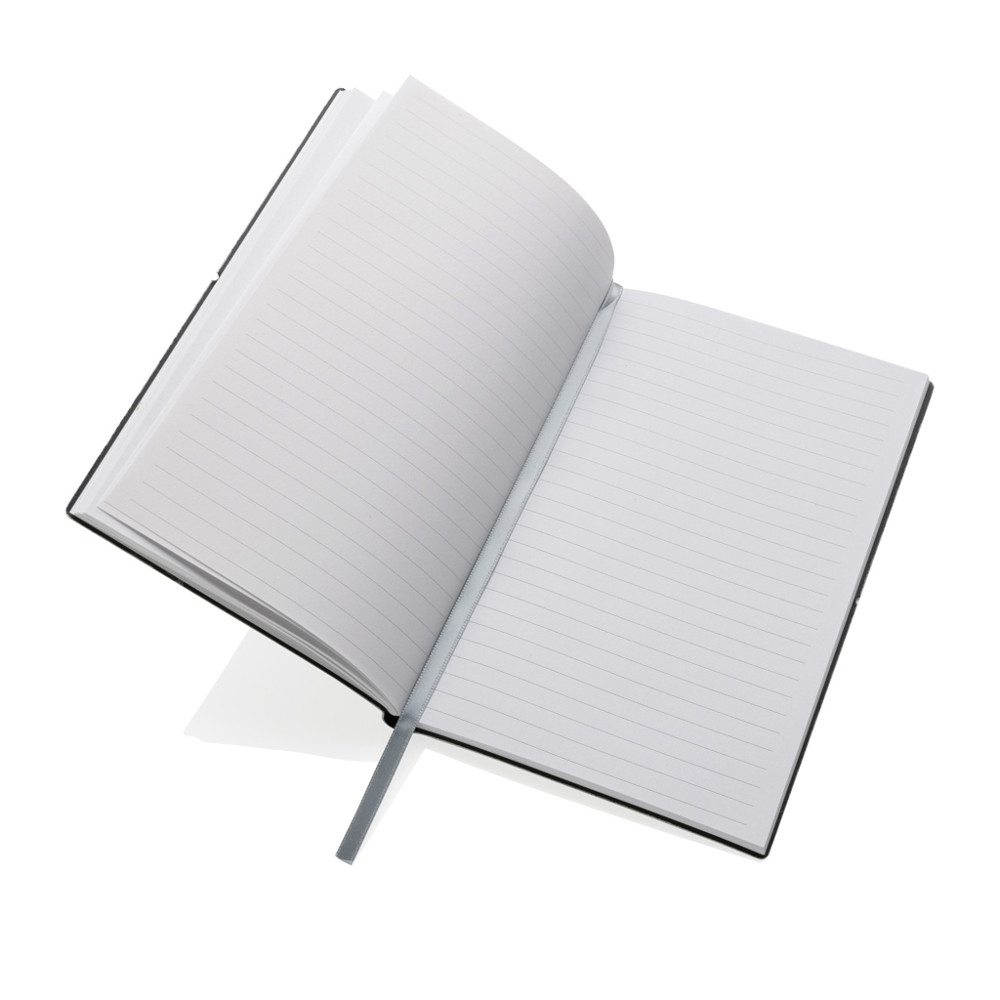 A5 GRS recycled leather notebook