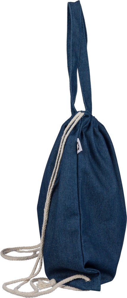 Drawstring bag Dex | Denim | 6.6 l