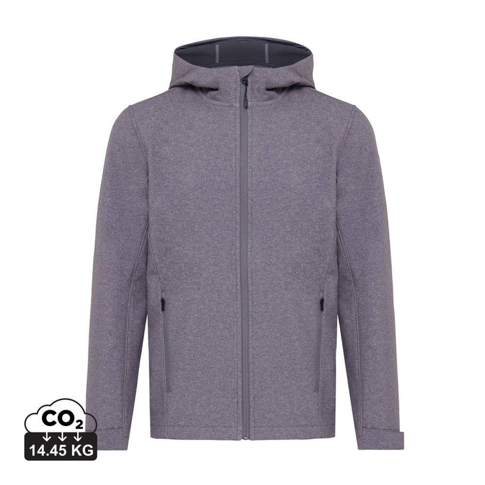 IQONIQ Makalu men recycled polyester soft shell jacket