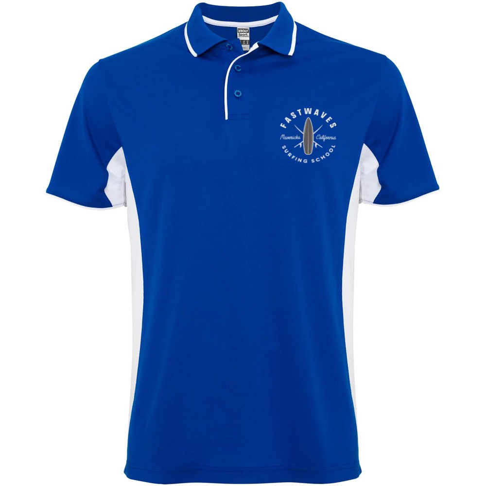 Montmelo 150 g/m² short sleeve unisex sports polo