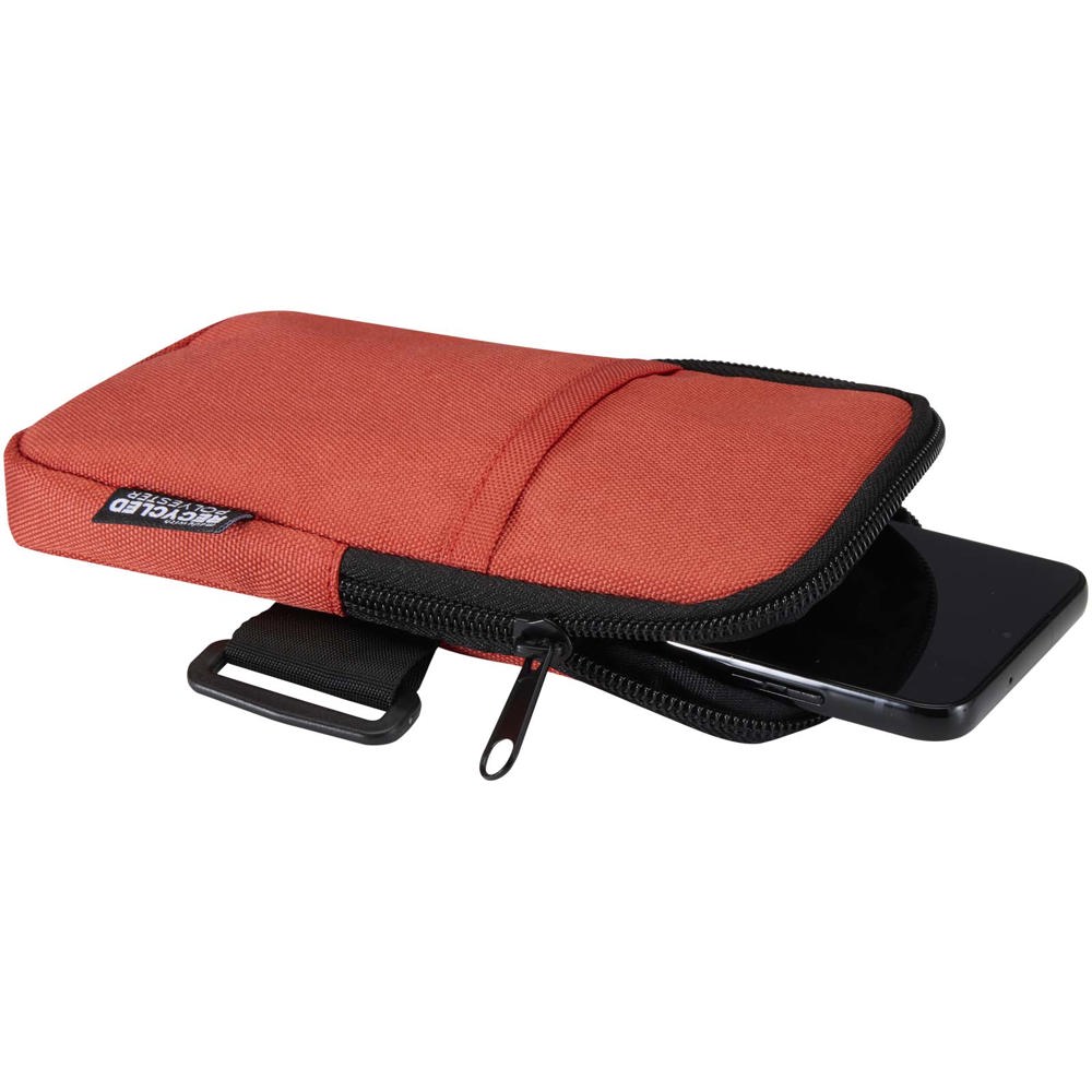 Byron GRS recycled bottle pouch 
