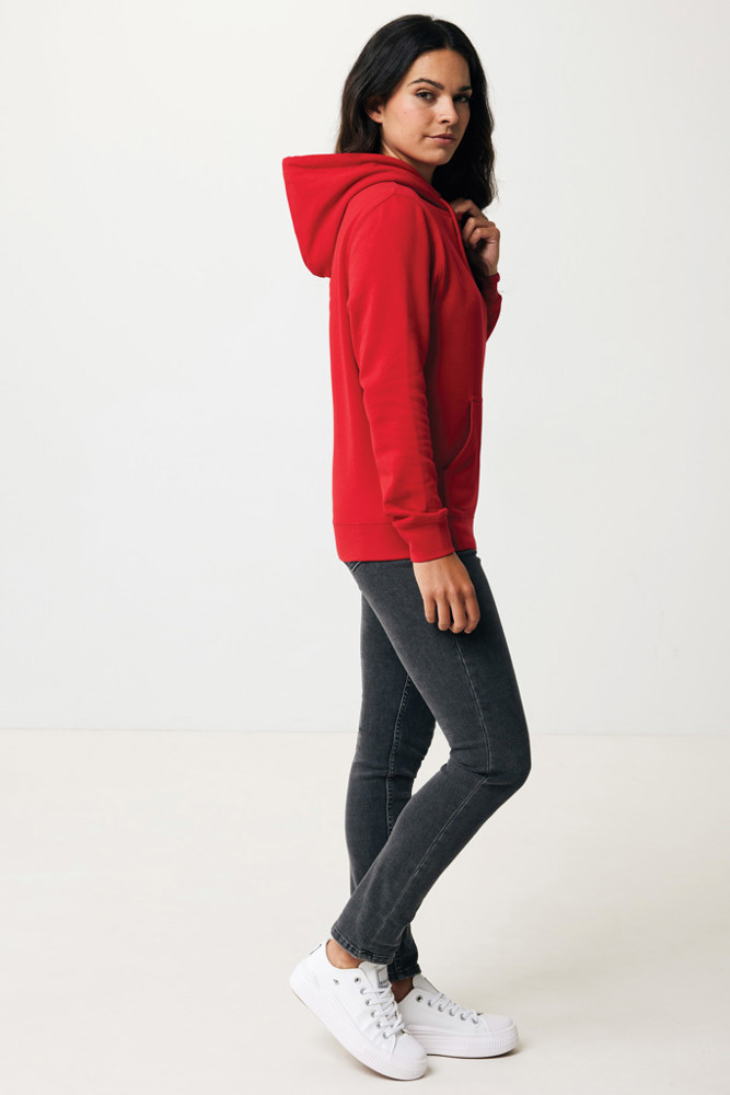 IQONIQ Rila lightweight recycled cotton hoodie