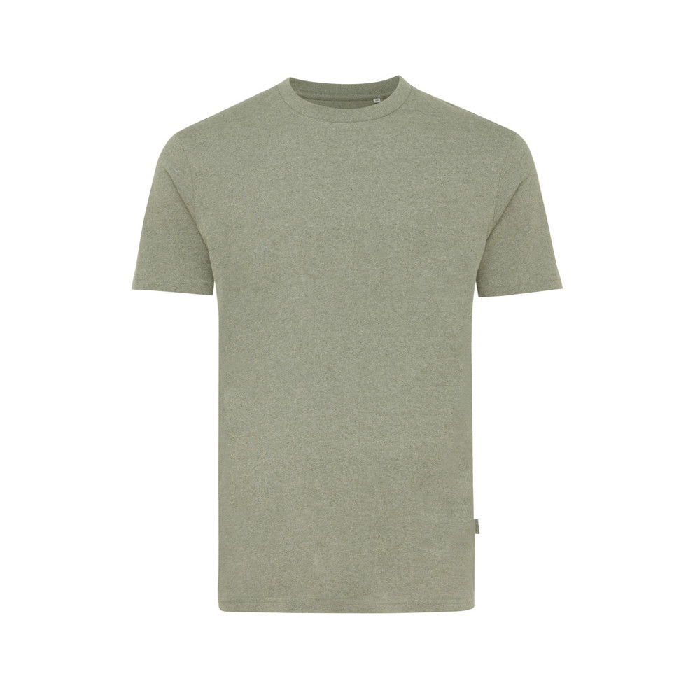 IQONIQ Manuel recycled cotton t-shirt undyed - heather green (± PMS heather green)