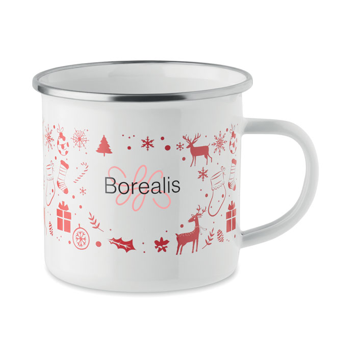 SEASOMEL - Christmas enamel mug 300ml