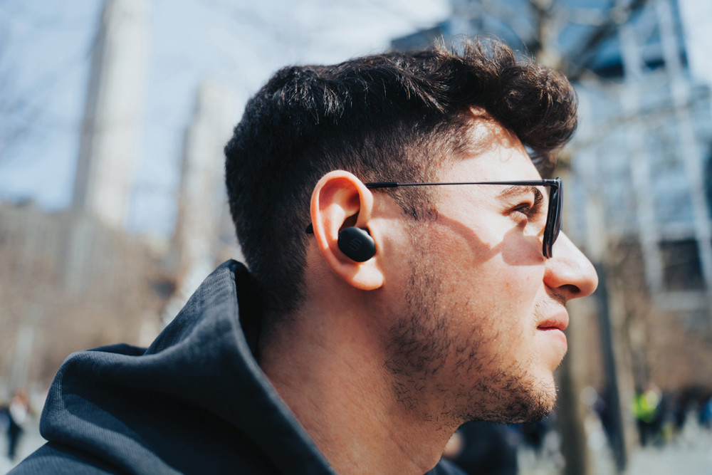 Lakewood RCS recycled and repairable wireless earbuds
