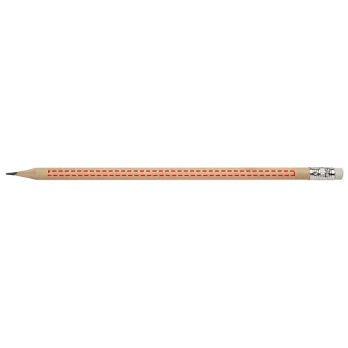 Graffo pencil with eraser