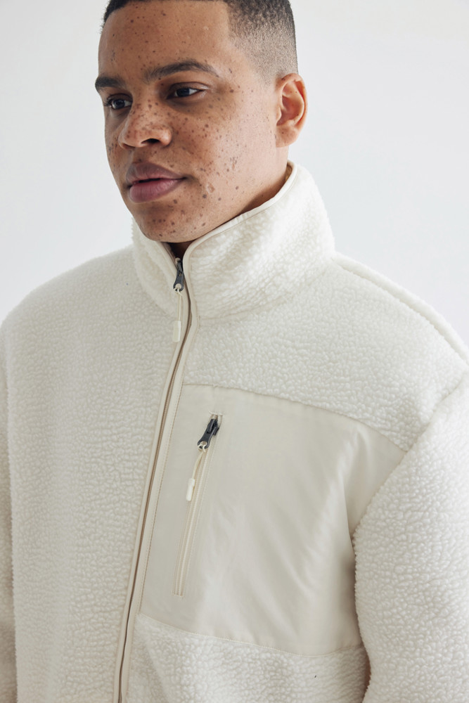 IQONIQ Diran recycled polyester pile fleece jacket