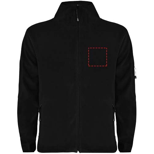 Luciane men's full zip fleece jacket