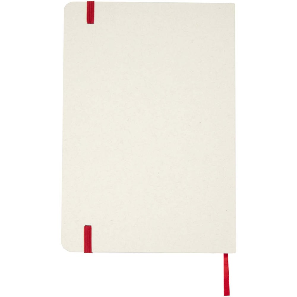 Bass A5 recycled hard cover notebook with lined pages