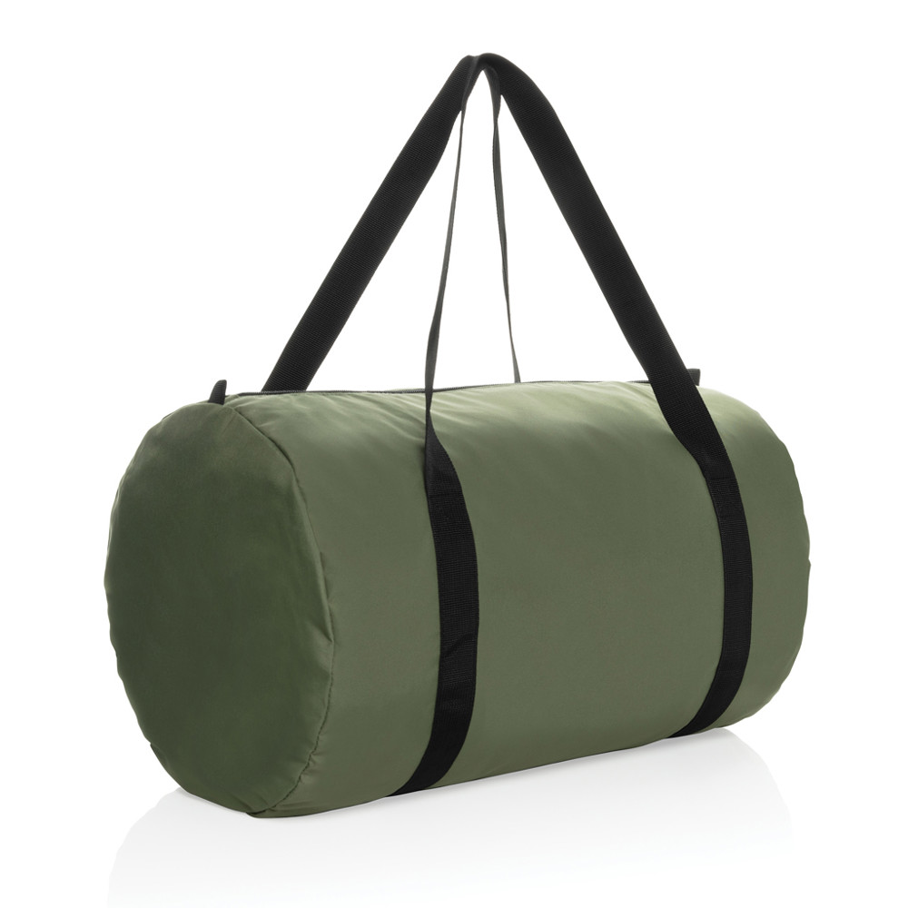 Dillon AWARE™ RPET foldable sports bag - green (± PMS 18-0529 TCX)