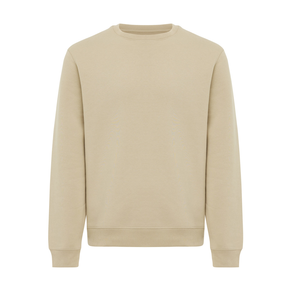 IQONIQ Torla recycled cotton crew neck - desert (± PMS 14-0708 TCX)