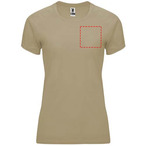 Bahrain 135 g/m2 short sleeve women's sports t-shirt