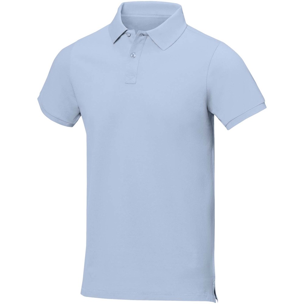 Calgary 200 g/m2 short sleeve men's polo - Mist Blue