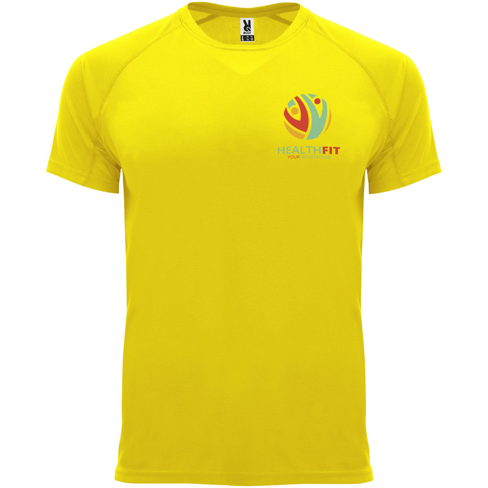 Bahrain 135 g/m2 short sleeve men's sports t-shirt