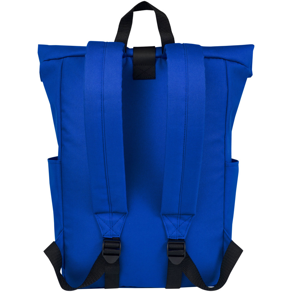Byron 15.6" GRS RPET roll-top backpack 18L