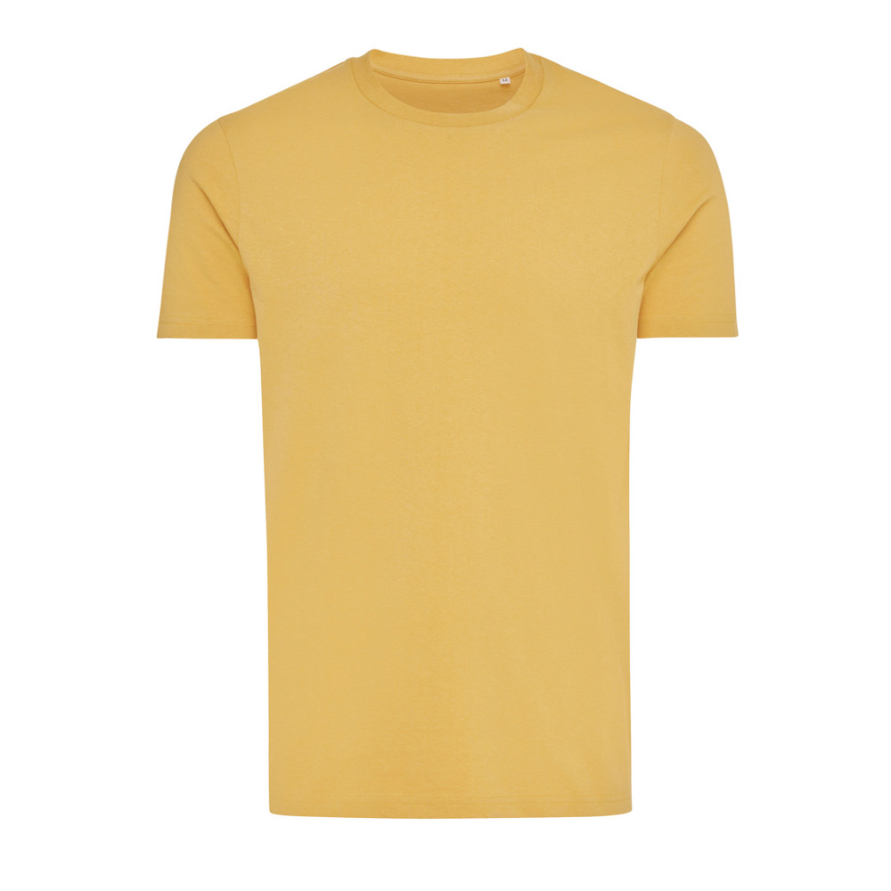 IQONIQ Bryce recycled cotton t-shirt - ochre yellow (± PMS 14-1041 TCX)