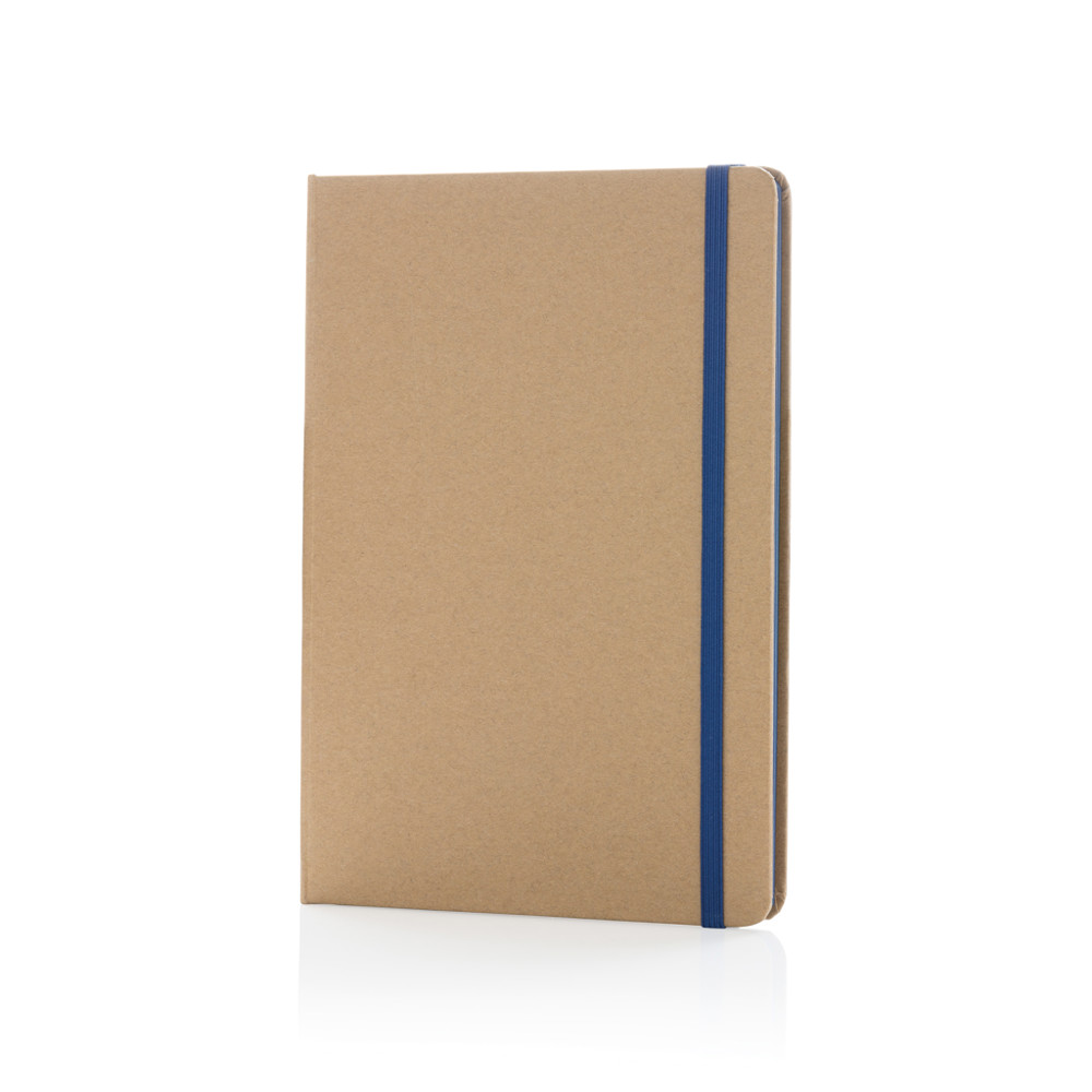 A5 kraft notebook - blue (± PMS 286)