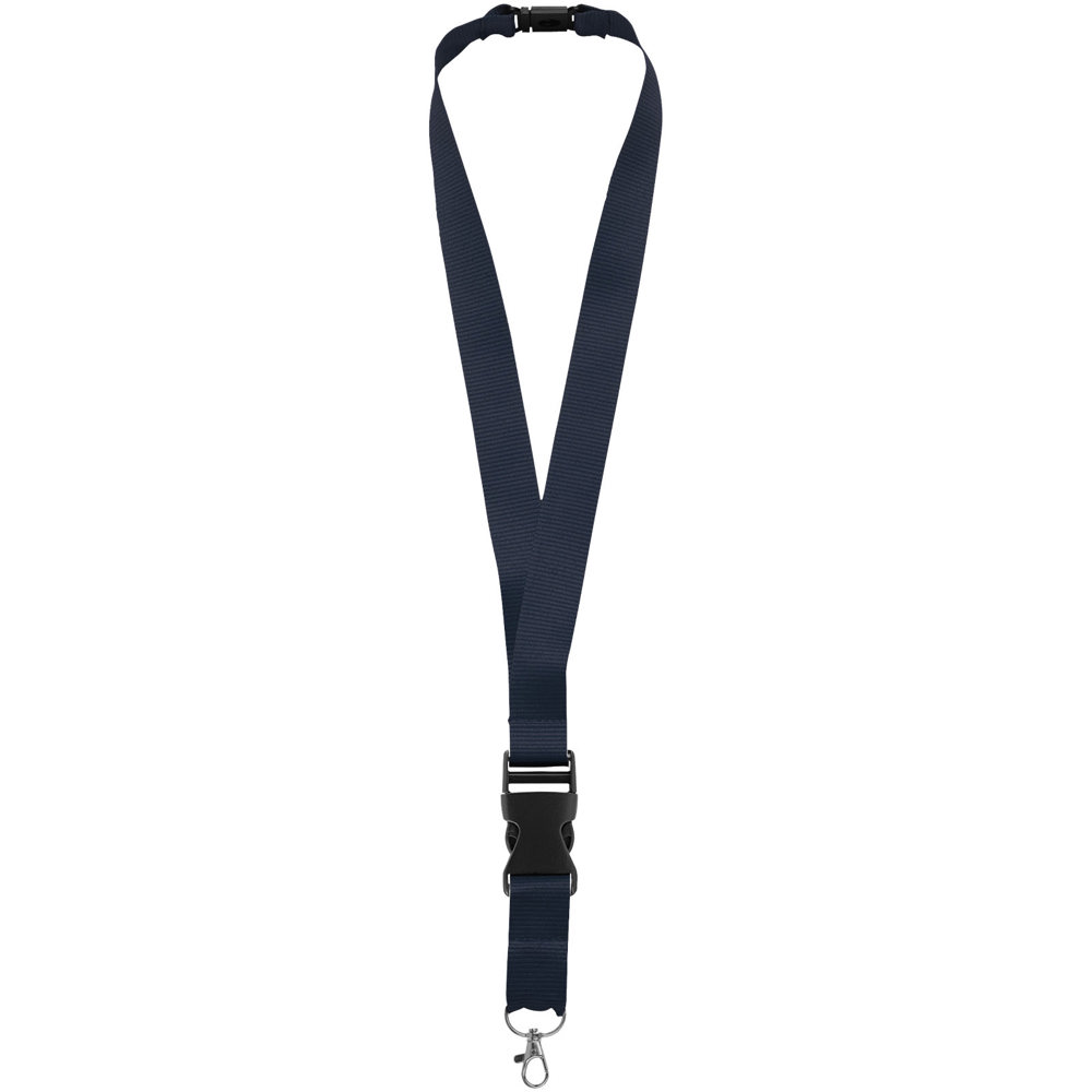 Yogi lanyard detachable buckle break-away closure - Navy