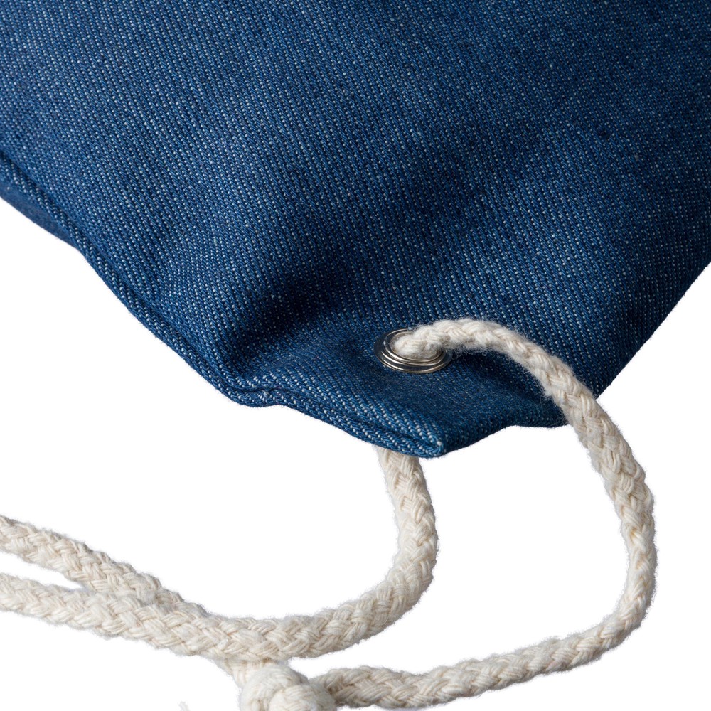 Drawstring bag Dex | Denim | 6.6 l