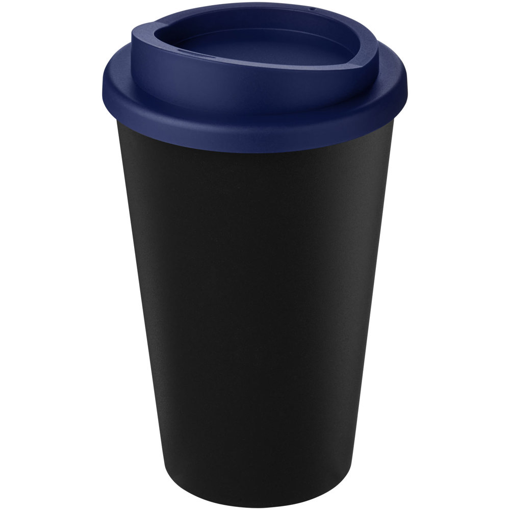 Americano® Eco 350 ml recycled tumbler - Black, Blue