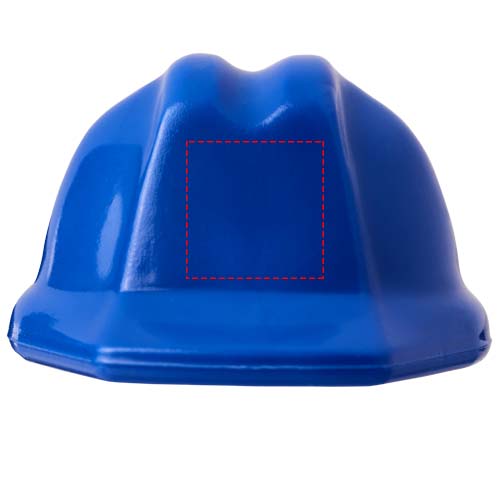 Kolt hard hat-shaped recycled keychain