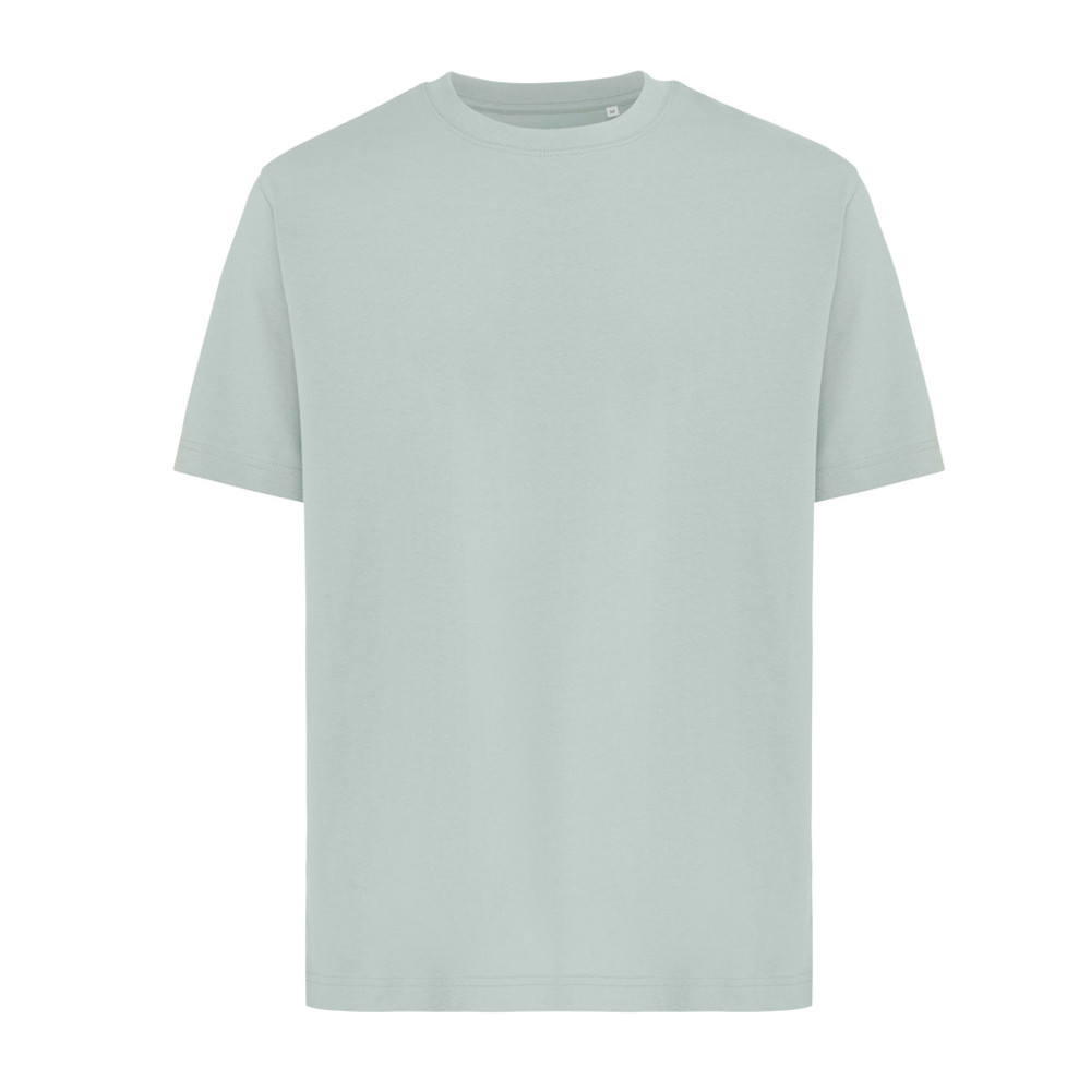 IQONIQ Nikko heavyweight recycled cotton t-shirt - iceberg green (± PMS 15-5205 TCX)