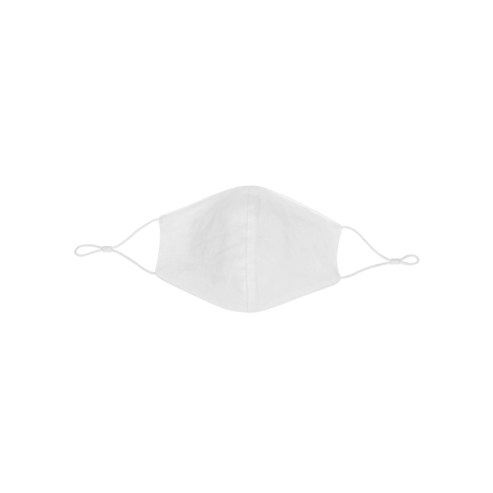 Reusable 2-ply cotton face mask - white (± PMS White)