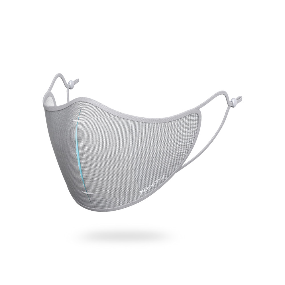 XD DESIGN Protective Mask Set - grey, blue (± PMS Cool Grey 5/ ± PMS 283)