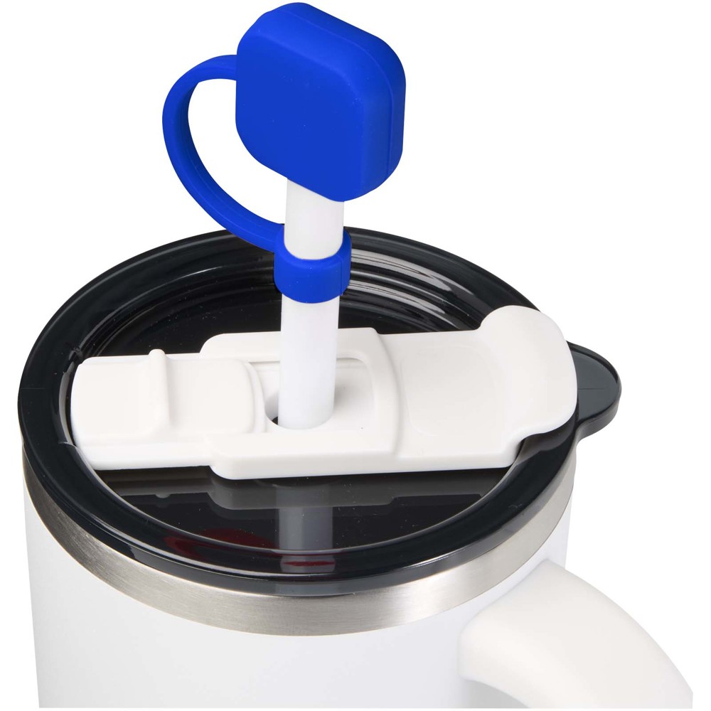 Sip silicone straw cover - Royal blue