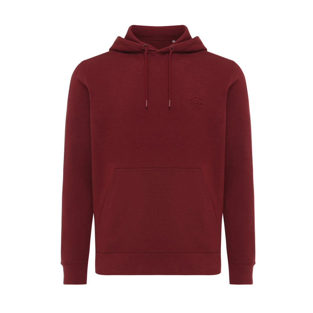 IQONIQ Rila lightweight recycled cotton hoodie