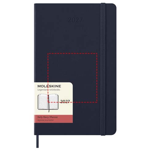 Moleskine hard cover 12 month L daily planner