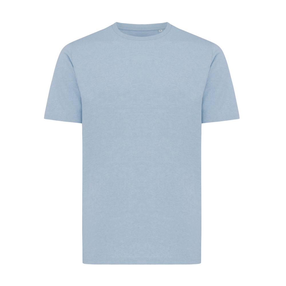 IQONIQ Sierra lightweight recycled cotton t-shirt - light heather blue (± PMS light heather blue)