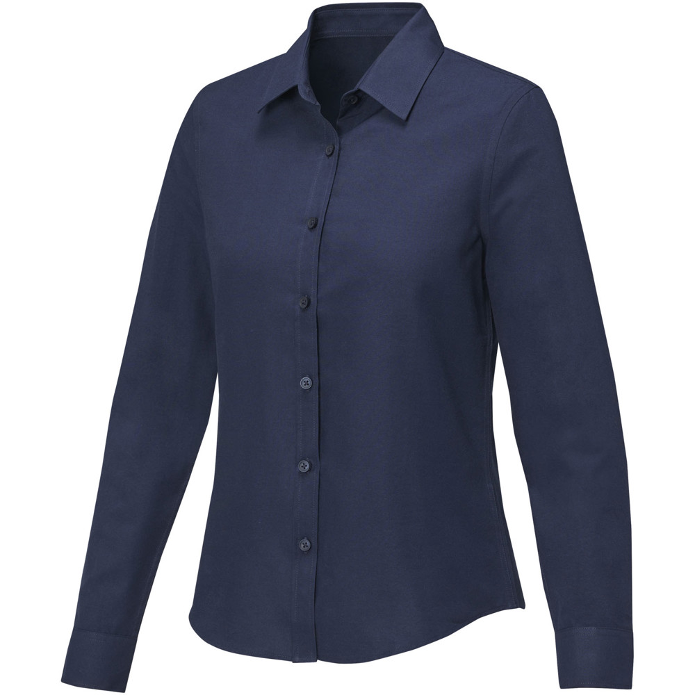 Pollux 130 g/m2 long sleeve women's shirt - Navy