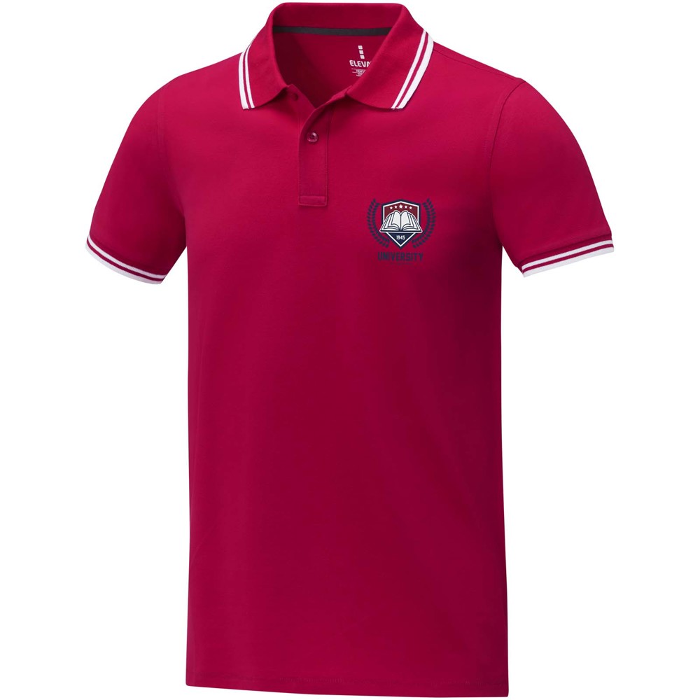 Amarago 200 g/m2 short sleeve men's tipping polo