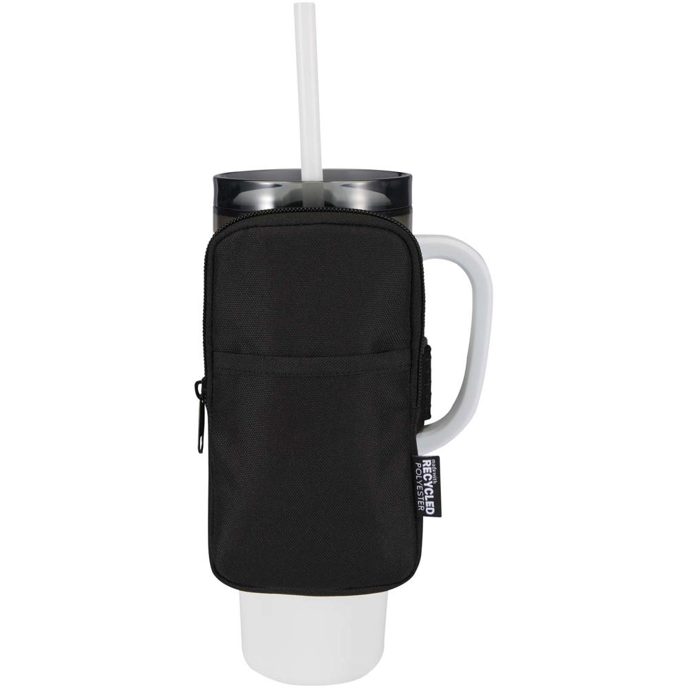 Byron GRS recycled bottle pouch 