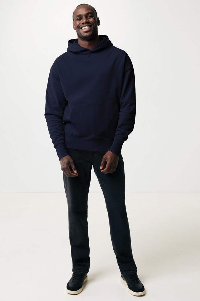 IQONIQ Yoho recycled cotton relaxed hoodie