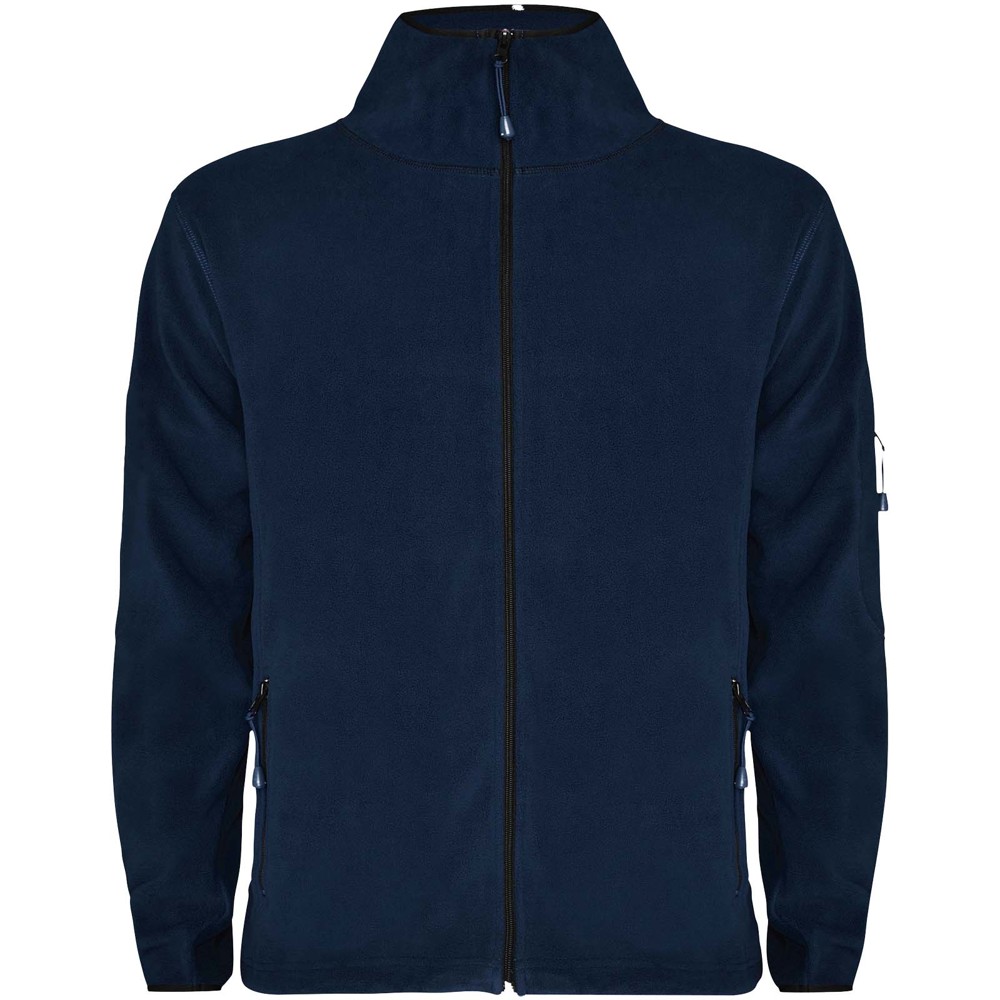 Luciane men's full zip fleece jacket - Navy Blue