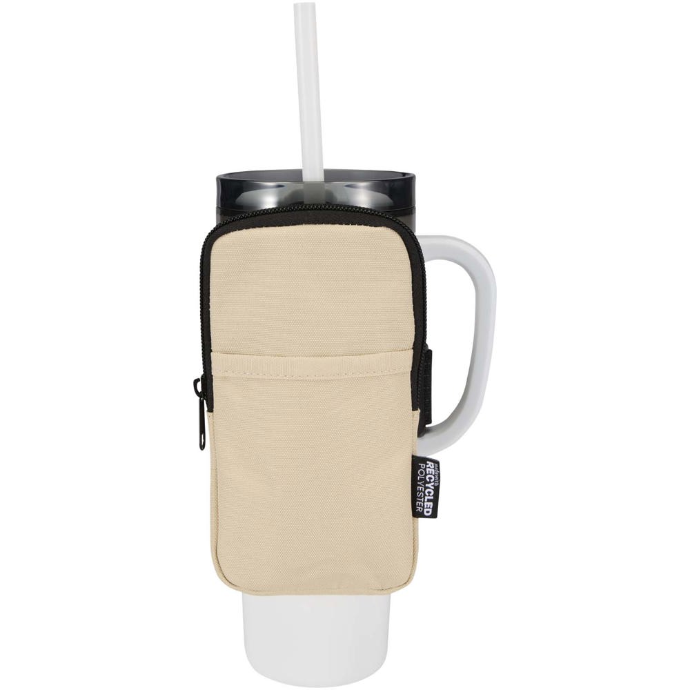 Byron GRS recycled bottle pouch 