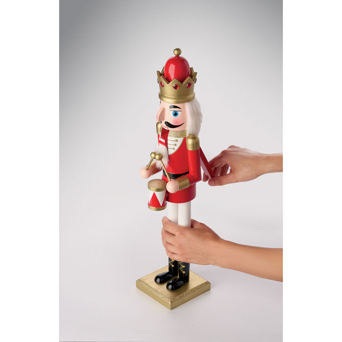 SUPER JOLY - Large wooden nutcracker