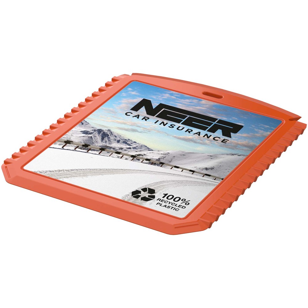 Thrym rectangular recycled plastic ice scraper