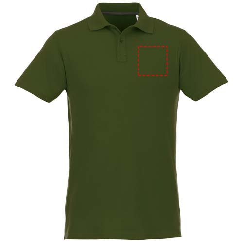 Helios 180 g/m2 short sleeve men's polo
