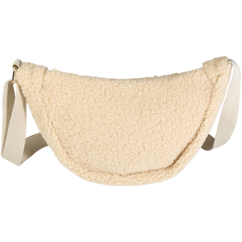 Bear GRS recycled sherpa crossbody bag 3L
